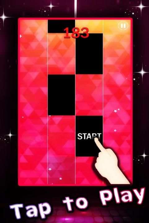 Magic Piano Music pink Tiles screenshot 3