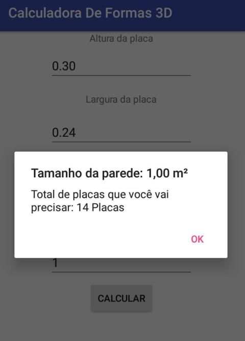 Caculo de placas 3D screenshot 1