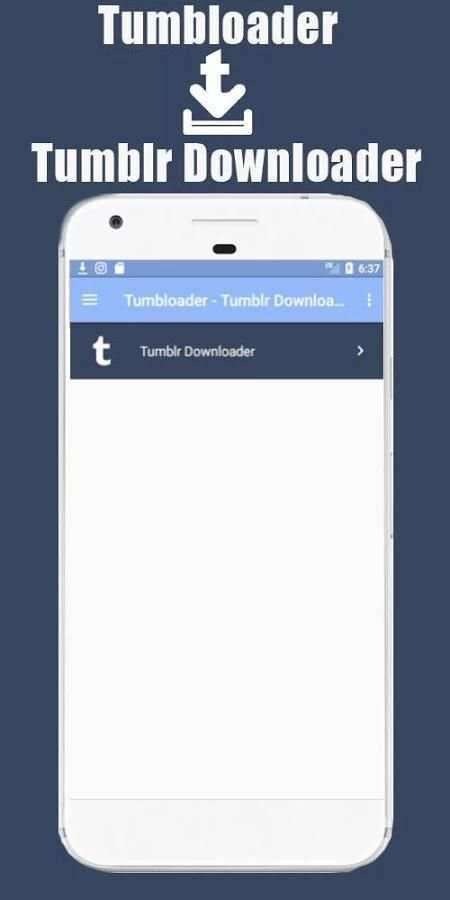 Tumloader - Downloader for Tumblr स्क्रीनशॉट 6