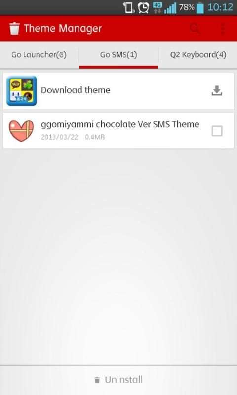 Theme Manager स्क्रीनशॉट 3