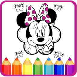 How To Color Minnie Mouse -mickey mouse icon