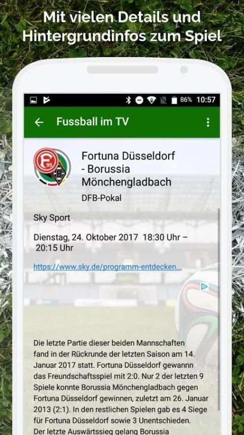 Fussball im TV live screenshot 19