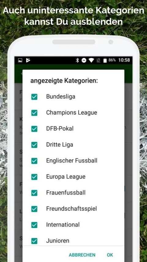 Fussball im TV live screenshot 16
