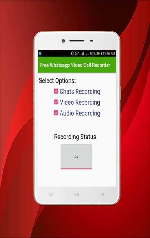 Fre Whatsapp Video Cal Recordr screenshot 1