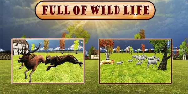 Angry Lion City Attack 3D screenshot 6