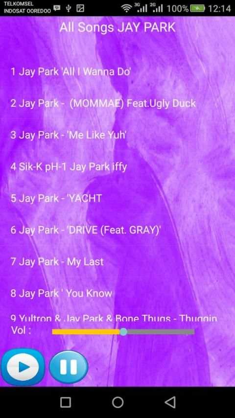 JAY PARK SONGS screenshot 2