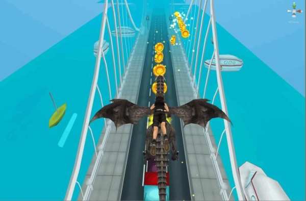 Subway Dragon Princess Rush screenshot 1