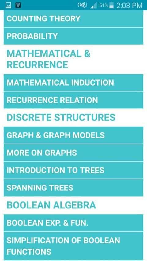 Complete Discrete Maths Guide скриншот 3