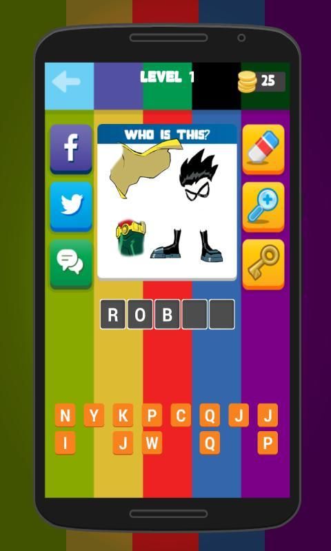 Pics Quiz for Titans Go! screenshot 3
