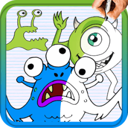 ikon How to draw Monsters