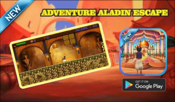 Adventure Aladin Desert Dash скриншот 2