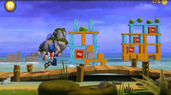 Guide Angry Bird Transformers screenshot 1