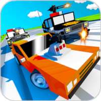 Blocky Police Chase: Escape the Cops