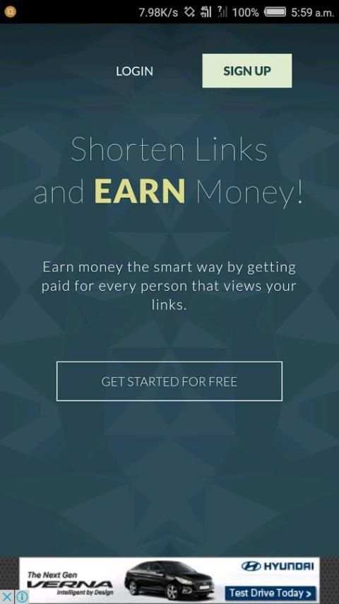 URL Earn : Make Money By Shortening URL's स्क्रीनशॉट 4