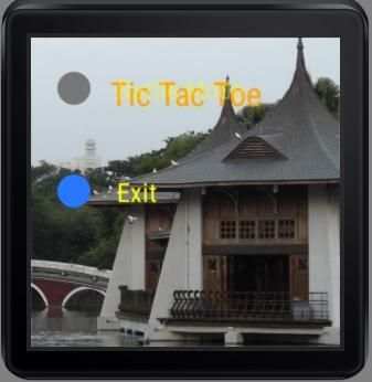 Tic Tac Toe Play- Android Wear 3 تصوير الشاشة