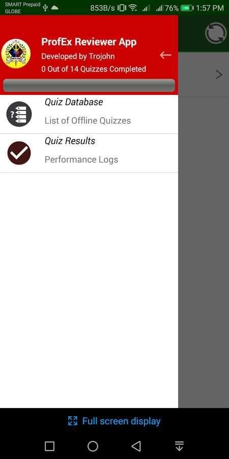 ProfEx Reviewer screenshot 8