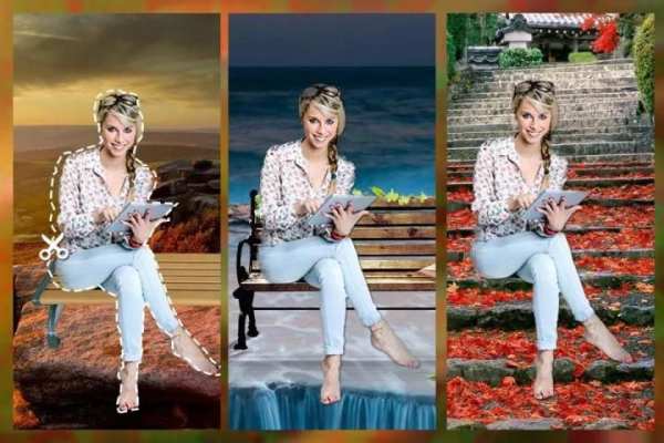 Cut Paste Photo Editor скриншот 1