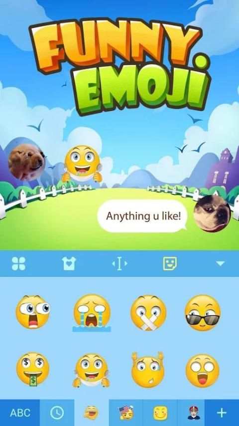 Funny Emoji Sticker screenshot 1