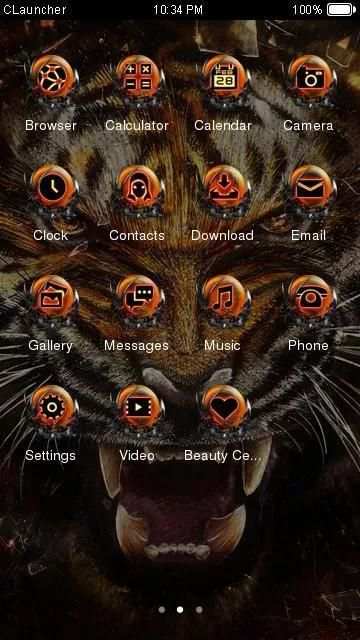 Tema Macan Terbaik C Launcher screenshot 2