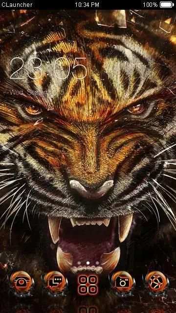 Tema Macan Terbaik C Launcher screenshot 3