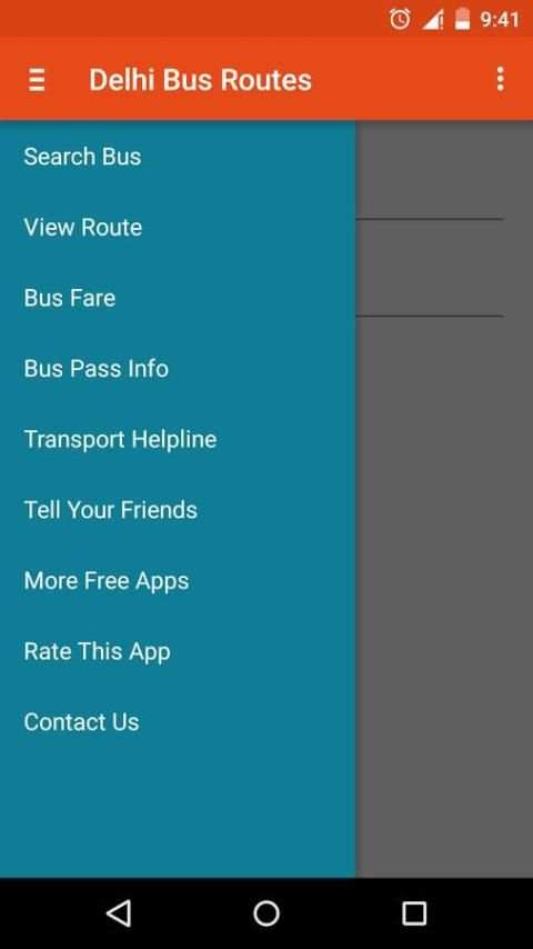 Delhi Bus Routes स्क्रीनशॉट 1