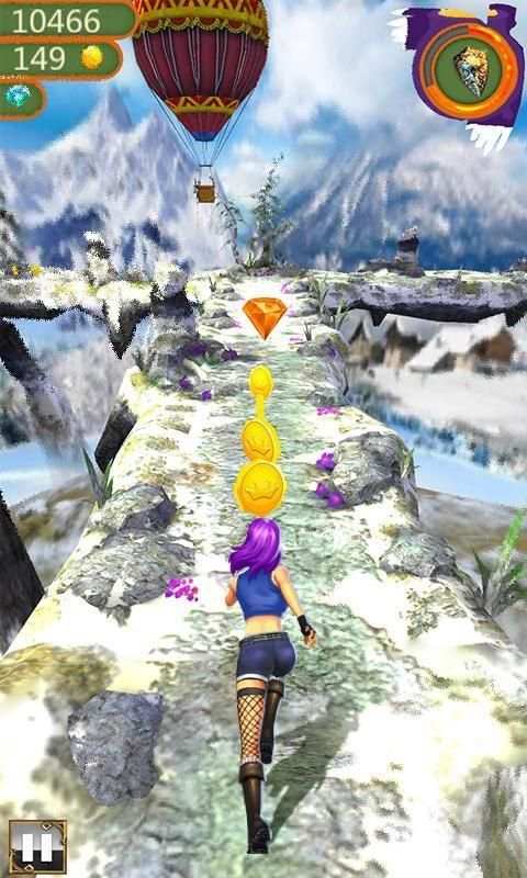 Endless Run Oz Temple स्क्रीनशॉट 1
