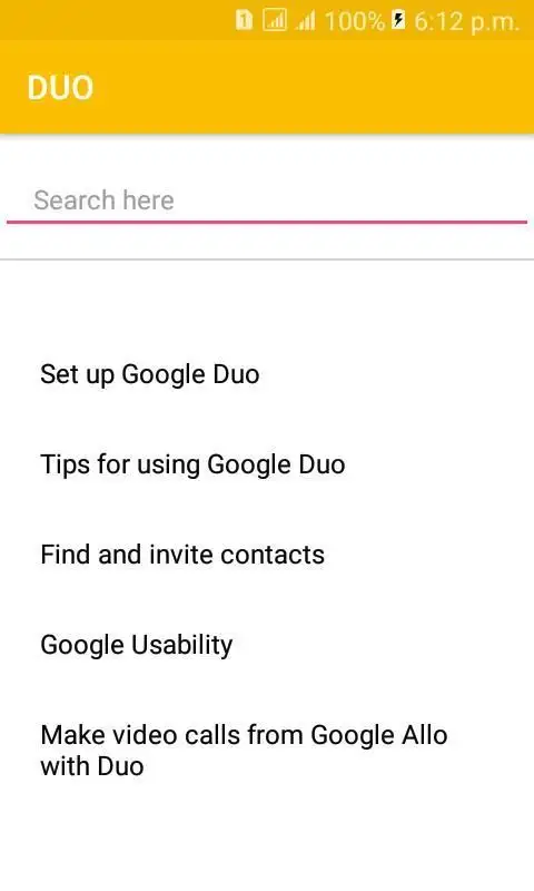 Ultimate Guide For Google Duo screenshot 1