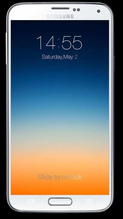 OS8 Lock Screen 6 تصوير الشاشة