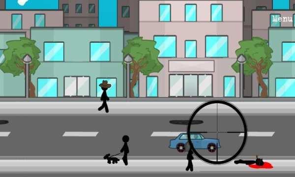 Stickman Bunuh Sniper screenshot 2