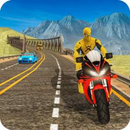 Super Hero Bike Racing Game : Endless Racing 3D