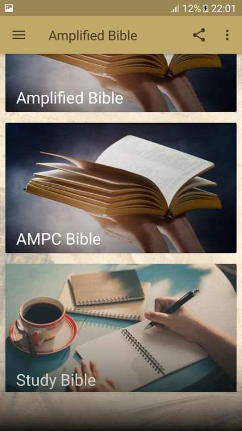 Amplified Bible screenshot 2