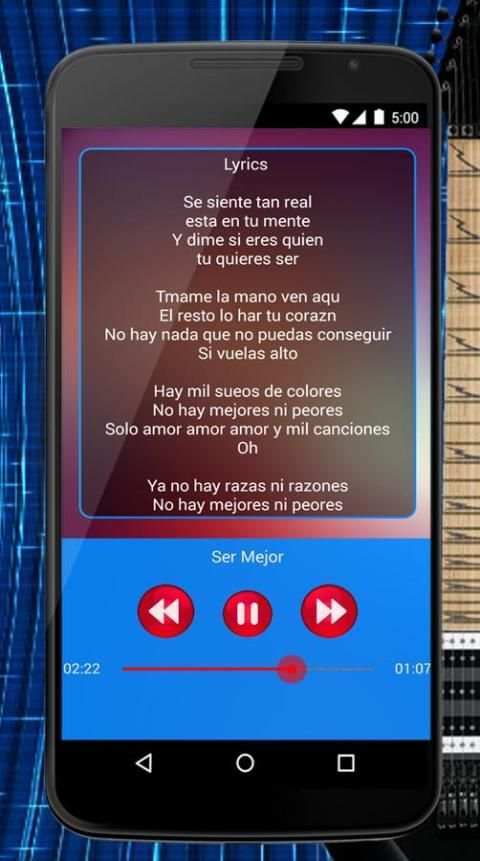 Violetta Y Letras screenshot 2