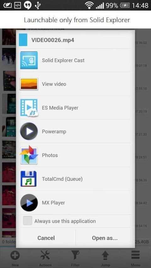 Solid Explorer Cast Plugin скриншот 4