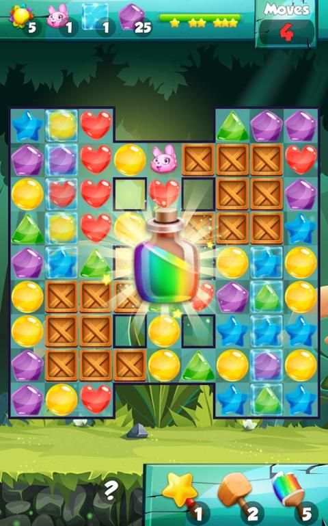 Jewels Match Three Game screenshot 4