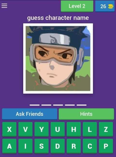 Naruto guess the character screenshot 5