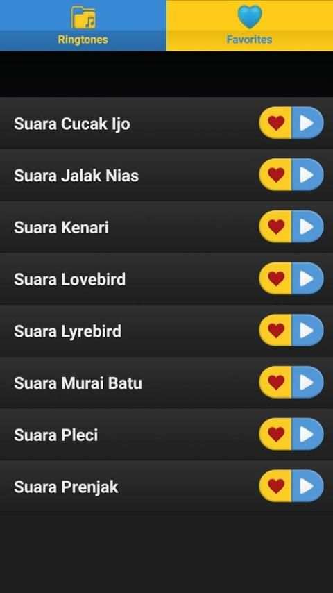 Kumpulan Suara Burung screenshot 2