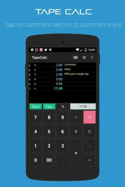 TapeCalc 8 تصوير الشاشة