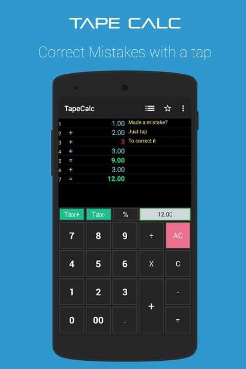 TapeCalc 7 تصوير الشاشة