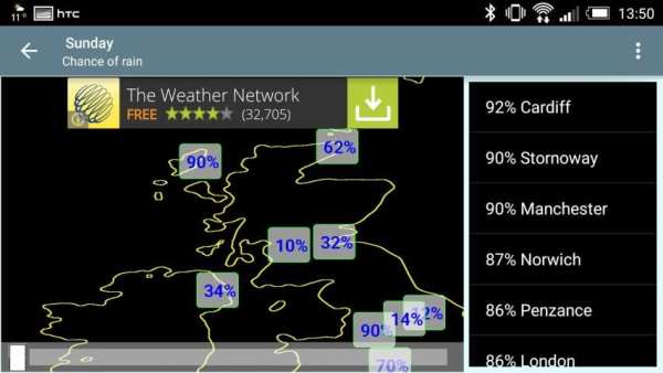 Rainfall Tracker скриншот 3