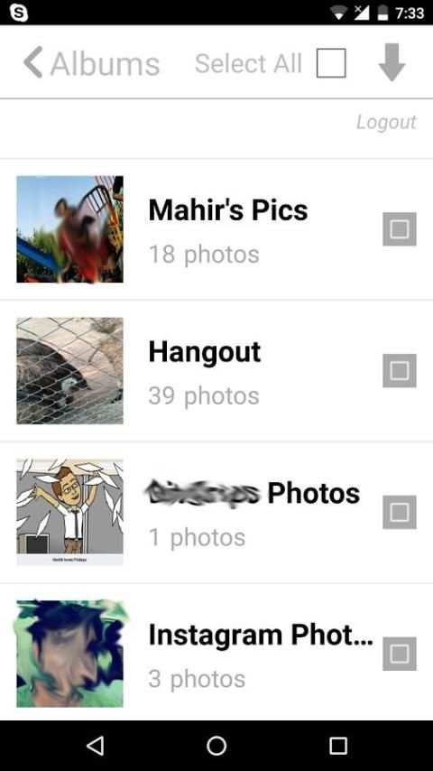 Photos Downloader for Facebook screenshot 2