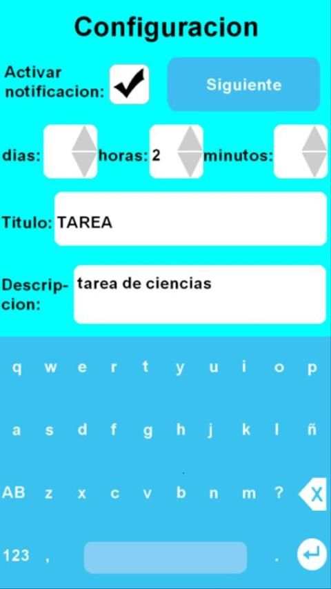 Mis recordatorios screenshot 4