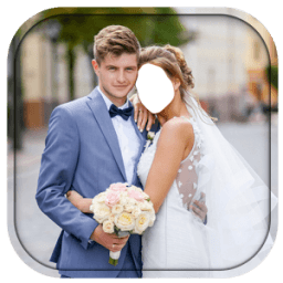 Wedding Couple Suit Photo Montage иконка