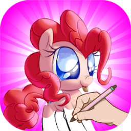 Cute Little Pony Coloring Kids иконка