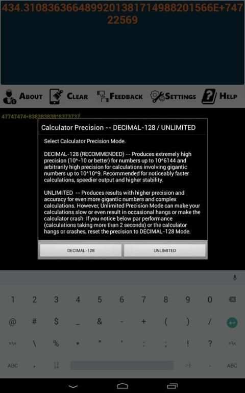 X Calculator - eXtreme Math скриншот 12