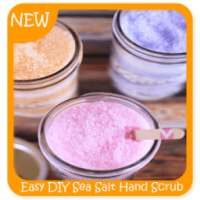 Easy DIY Sea Salt Hand Scrub