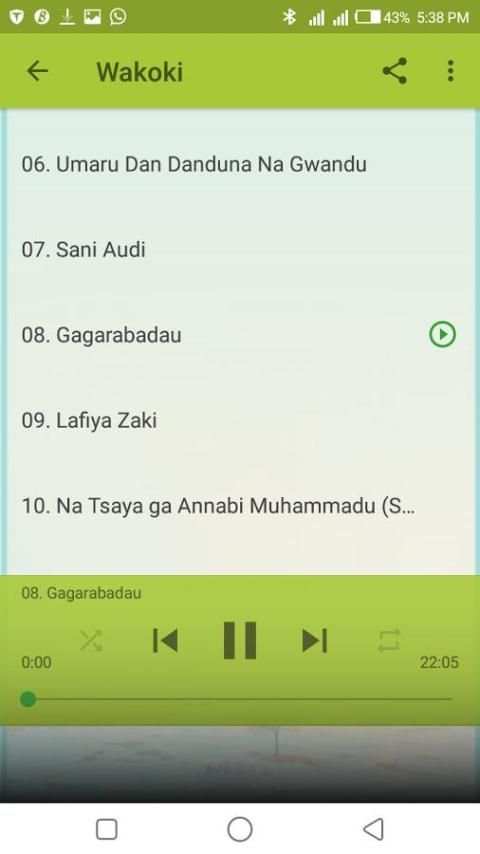 Wakokin Shata Mp3 screenshot 2