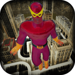 Super Rope Red Hero أيقونة