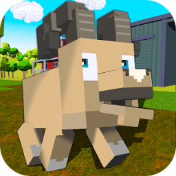 ikon Blocky Farm Sheep Simulator