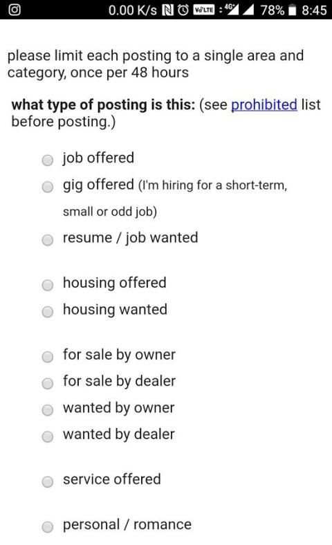 Craigslist ® Official App screenshot 2
