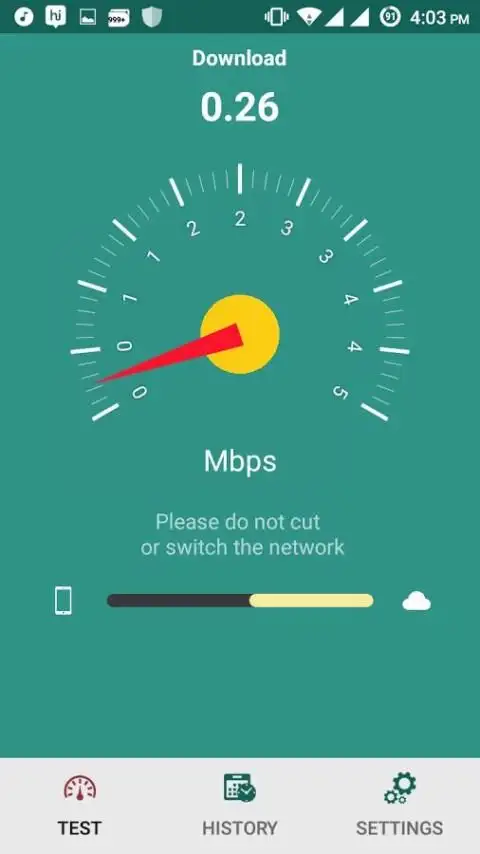 4G Speed Test LTE WiFi 3 تصوير الشاشة